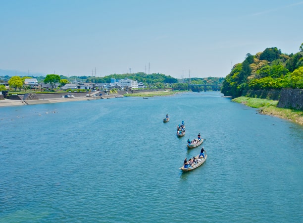 Experience the Kumagawa River