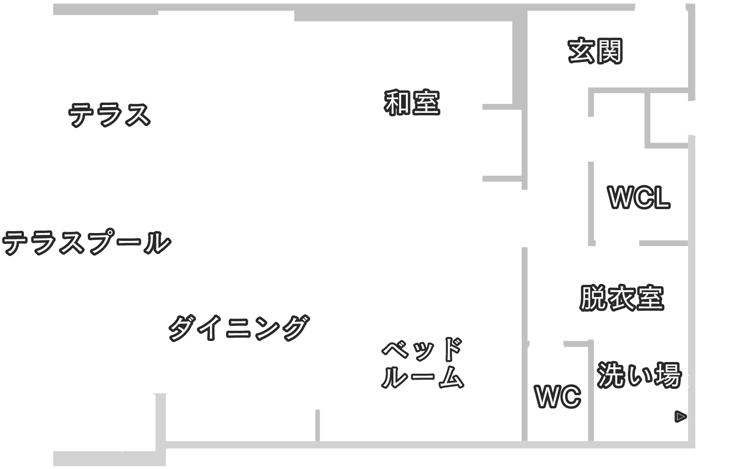 SAKURAの間取り