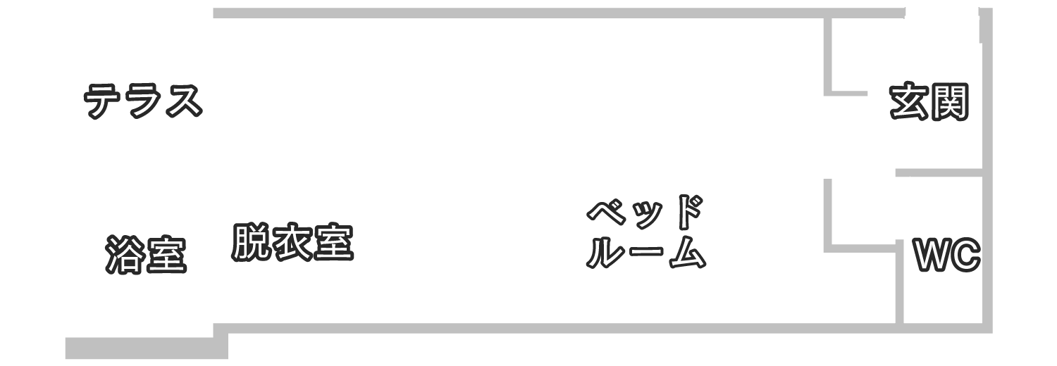 UGUISUの間取り